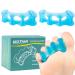 Toe Separators for Women Men-Bunion Pads Improve Toe Problems Sebs Material Yoga Toes Toe Separators for Bunion Hammertoes Overlapping Toes (1 Pair Blue) Blue 1pair
