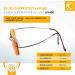 PRiSMA LiNDAU PRO99 Blue Light Filter Glasses - 99% Blue Light Protection | L709 01 Pro99 - Buy Online on GoSupps.com