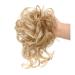 Messy Bun Hair Piece for Women Pieces Curly Chignon Donut Scrunchie for Women Messy Bun Hair Piece Synthetic Tousled Updo Hair Buns Extension Elastic Hair Band Hair Fake Hair Accessories for Women 105