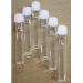 Set of 6 85mm Glass Test Tubes with Leak-Proof Screw Caps and 5ml Marking - Ideal for Aquarium Water Tests | Tililly Concepts - Buy Online on GoSupps.com
