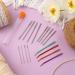 16pcs Large-Eye Blunt & Bent Tapestry Needles Set - Stainless Steel Yarn Knitting, Sewing, Crochet Projects - 2 Styles - Buy Online on GoSupps.com