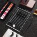 Buy Eyelash Extension Pallet & Strip Lash Holder Tray | Crystal Lash Glue Holder - Pink | International Shipping - Buy Online on GoSupps.com