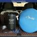 WADEO 12L Portable Camping Shower Bag with Pressure Foot Pump - Perfect for Beach, Camping, Hiking - Black - Buy Online on GoSupps.com