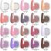 Aikker 27 Pcs Dip Powder Nail Kit Starter Set - 20 Colors Nude Pink Coral Dipping Powder System with Base & Top Coat Activator - French Nail Art Manicure DIY Salon Gift Set AK30 - Buy Online on GoSupps.com