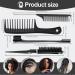 Sweet View 4-Piece Hair Styling Brush Set | Edge Brush Bristle Brush Rat Tail Comb & Chimber Comb - Perfect for All Hair Types - Buy Online on GoSupps.com