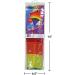 Rainbow Arch 27 inch Diamond Kite - Colorful Flying Fun for Kids and Adults - Buy Online on GoSupps.com