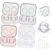 Homsfou 4 Series Colored Contact Lens Container - Travel Cosmetic Bag & Holder for Eye Care - Buy Online on GoSupps.com