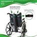 NYOrtho Oxygen Tank Holder for Wheelchair - E Cylinder Transport Bag | Adjustable Straps, Heavy Duty, Waterproof | Fits Standard Wheelchairs 16-20 Inch - Buy Online on GoSupps.com