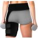 Auskang Hip Brace Adjustable Groin Support Compression Recovery Thigh Wrap,for Pulled Groin Sciatic Nerve Pain Hamstring Injury Recovery and Rehab Fits Both Legs Men & Women