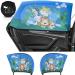 iZoeL Car Sun Shade for Baby Car Window Shades for Baby Pets 2pcs 100 X80cm Sun Shades for Car Windows Kids Children Sun Visor for Cars Baby Sunshade Blinds - Full UV Rays Protection Animal