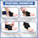 Buy 2 Pairs Kids Adjustable Ankle Brace Set - Compression Sleeve Support for Sprains & Injury Prevention - Buy Online on GoSupps.com