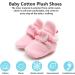 EDOTON Unisex Newborn Winter Boots - Warm Non-Slip Sole Bootie Sock (12-18 Months, Pink) - Buy Online on GoSupps.com