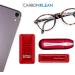 Carbon Klean Peeps Lens Cleaner - NASA Approved Carbon Microfiber Technology - 500 Uses - Red Soft Touch - Buy Online on GoSupps.com