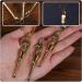 DOITOOL 3pcs Vintage Chinese Ear Cleaning Pickers Set - Brass Handcrafted Beauty Remover Tools for Crafts and Ornaments - Buy Online on GoSupps.com