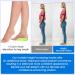 Comfortable Heel Cups Shoe Inserts | Height Increase Insoles for Men & Women | Soft Foam Arch Support | 2.5cm Height Boost - Gray & Green - Buy Online on GoSupps.com