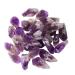 Apengshi 1/2 lb(230g) Natural Amethyst Crystal Points Irregular Rough Crystal Stone Raw Crystal Gemstones Bulk Chakra Stones Meditation Reiki Collect Handmade DIY Brazil Amethyst 0.5 Pound