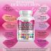 Kun Shafi Collagen Complex with Biotin 10000mcg Keratin Saw Palmetto & Hyaluronic Acid Hair Skin & Nails Vitamins for Women & Men with Pumpkin Seed Vitamin A B12 E C ED3 B2 & Zinc 90 Ct - Buy Online on GoSupps.com