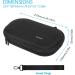 JSVER Hard Case for DJI Action 2 - Portable Storage Case for DJI Action 2 Dual-Screen and Power Combo - Protective Carrying Case for Accessories - Buy Online on GoSupps.com