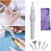 5 in 1 Nail Trimming Kit Electric Manicure Pedicure Kit Gifts for Women RkD354 1 st ck (1 erPack) White - Buy Online on GoSupps.com