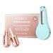 Set FOREO A Wink 'n' a Smile - Appareil anti rides micro-courant BEAR 2 eyes & lips + Serum FOREO SUPERCHARGED Eye & Lip Contour Booster 3x3 5 ml - Traitement anticernes et appareil repulpant l vres Blanc