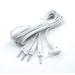 Tens Lead Wires Port Doubler 4 2mm Pin Connectors (2 Pack) - Discount Tens Brand - Safety 2.35mm Plug - Buy Online on GoSupps.com