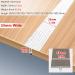 Flat Floor Transition Strips Indoor Aluminum Carpet Threshold Ramp for Floor Laminate Gap Durable Tile Edge Trim Self Adhesive Wide 3.3cm T Molding (Color : D Size : Length 110cm (43.3in)) Length 110cm (43.3in) D - Buy Online on GoSupps.com