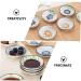 Zerodeko 18 Pcs Side Dish Set Ceramic Dip Dish Small Ceramic Bowl Prep Bowls for Cooking Pinch Bowls Japanese Style Seasoning Dishes Fruit Bowl Chips Ceramics Soy Sauce Bowl Japanese-Style 7X7X1.5CMx2pcs As Shownx2pcs - Buy Online on GoSupps.com