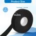 Simarro Non-Slip Ice Hockey Tape - 25m Self-Adhesive Handle Grip for Hockey Tennis Golf & Badminton Rackets - Durable Black Sports Handle Band - Buy Online on GoSupps.com