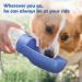 Peteast Foldable Dog Drinking Bottle - Dishwasher Safe Leak-Proof Design for Hiking & Outdoors - Ideal for Dogs & Cats - Marine Blue - Buy Online on GoSupps.com