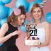 VIKY 21st Birthday Cake Topper - Glittery Decoration for Young Girls' Birthday Parties - Buy Online on GoSupps.com