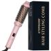 Thermal Brush Warm air brush 38 mm hair styling curling brush volume hair ridge round brushes LCD display 120-210 Hot Brush double tension styling brushes for trip gifts for women pink