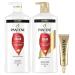 Pantene Shampoo, Conditioner and Hair Treatment Set, Radiant Color Shine, Safe for Color-Treated Hair