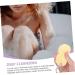 FRCOLOR 6 Pcs Bath Ball Body Powder Puff Scrubber Set - Spa Scrub Brush, Loofahs, Sponges for Bathing - Greek Sponges - 21.1x14cm - Buy Online on GoSupps.com