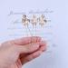 Inilbran Pearl Wedding Hairpins Vintage Pearl Leaf Hair Pins Clip Gold Pearl Hair Pin Barrette Leaf Pearl Bride Hairpiece Decorative Hair Accessories for Women and Girls Hair Headdress(Style A) - Buy Online on GoSupps.com