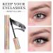 4D Silk Fiber Waterproof Tubing Mascara - Voluminous Black Mascara for Luxuriously Longer Eyelashes - Smudge-proof & Hypoallergenic - Easy to Apply & Long-Lasting - 1 Count - Buy Online on GoSupps.com