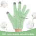 Touchscreen Gloves for Eczema and Dry Hands Overnight- Moisturizing Gloves with Gel Lining Hydrating Cracked Hand Treatment Fuzzy Gloves Touchscreen Sleeping Spa Lotion Glove for Women Green - Buy Online on GoSupps.com