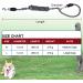 Buy Adjustable Dog Leash 2.6m - Reflective Nylon Double Linen Ideal for Walking & Training - Black & Gray - Buy Online on GoSupps.com