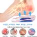 2 Pairs of Heel Spur Inserts & Heel Cushions for Comfort | Orthopedic Gel Insoles (L: 40-45) - International Shipping Available - Buy Online on GoSupps.com