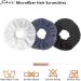 Hair Drying Towel Scrunchies - Absorbent Microfiber Hair Tie for Frizz-Free Styling | Large Terry Cloth Scrunchie for Thick Hair | Wet Hair Accessories in Black, White, Grey - Buy Online on GoSupps.com