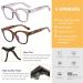 Blue Light Blocking Glasses for Men & Women | Anti Eye Strain Computer & Gaming Glasses | Stylish Brown Leopard Design - Buy Online on GoSupps.com
