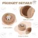 LUSOFIE MICHTWATSCHEN Cute 3D Wooden Tooth Fairy Box for Kids - Tooth Souvenir Box & Birthday Gift - Buy Online on GoSupps.com