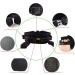 Transfer Belt Transfer Belt with Leg Loops Medical Nursing Safety Assist Training Device Walking Standing Rehabilitation Belt - Pediatric Elderly (Black) M - Buy Online on GoSupps.com