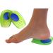 Memory Foam Heel Cups for Kids - Shock Absorbing Relief for Sensitive Heels & Foot Pain | 2 Pairs Size 3-7 - Buy Online on GoSupps.com