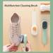 2 in 1 Multifunction Cleaning Brush 2024 New Cleaning Brush with Soap Dispenser Liquid Filled Laundry Brush Suitable for Home Cleaning (White + Green) - Buy Online on GoSupps.com