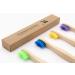Bamboo Toothbrushes for Kids - Pack of 4 Sustainable & Vegan Soft Bristles - Buy Online on GoSupps.com