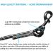 Buy Loqatidis 15m Long Reflective Nylon Dog Leash - Durable Comfortable Handle & Lockable Hook for Small & Medium Dogs - Perfect for Camping - Buy Online on GoSupps.com