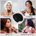 Fittia Silk Satin Bonnet for Sleeping | Bamboo Beanie Hair Wrap for Curly Hair | Medium Black - Buy Online on GoSupps.com