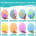 Poleview Dino Egg Bath Bombs for Kids - 8 Pack with Surprise Inside | Natural & Safe Fizzy Bath Bombs with Essential Oils | Perfect Gift Set for Boys and Girls - Buy Online on GoSupps.com