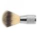 Portable Shaving Brush for Men | Synthetic Bristles Curved Handle & Minimal Hair Loss - Ideal for Travel - Buy Online on GoSupps.com