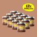 Buy Ahead Crazy Hazel Sugar-Free Hazelnut Cream | 12 x 200g Delicious Chocolate Spread | 80% Less Sugar Palm Oil-Free Gluten-Free & Vegetarian | Low-Sugar Chocolate-Hazelnut Spread 2.4 kg - Buy Online on GoSupps.com
